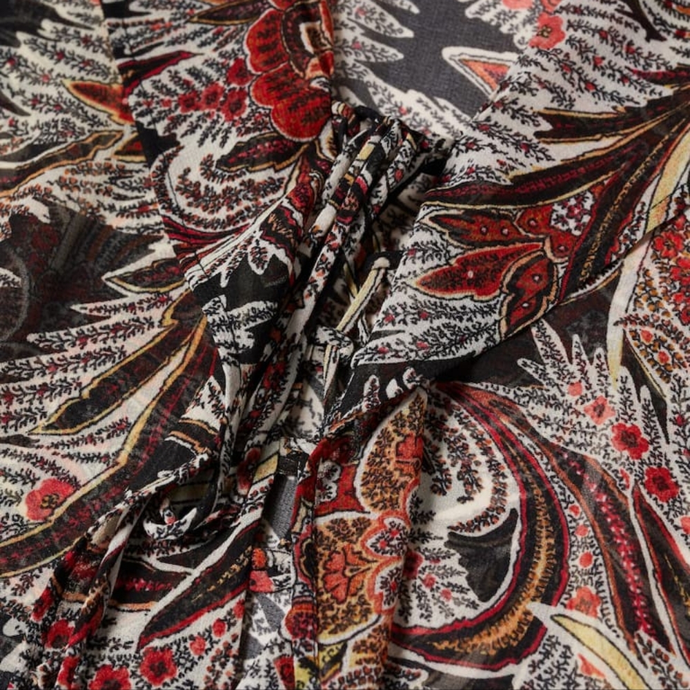 MANGO Printed blouse - Picture 4 of 5